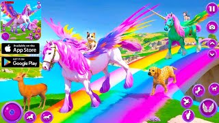 My Unicorn Flying Horse Care | LEVEL 1,2,3,4,5,6,7,8,9,10,11,12,13,14,15 - Gameplay Walkthrough 🦄🔥 screenshot 1