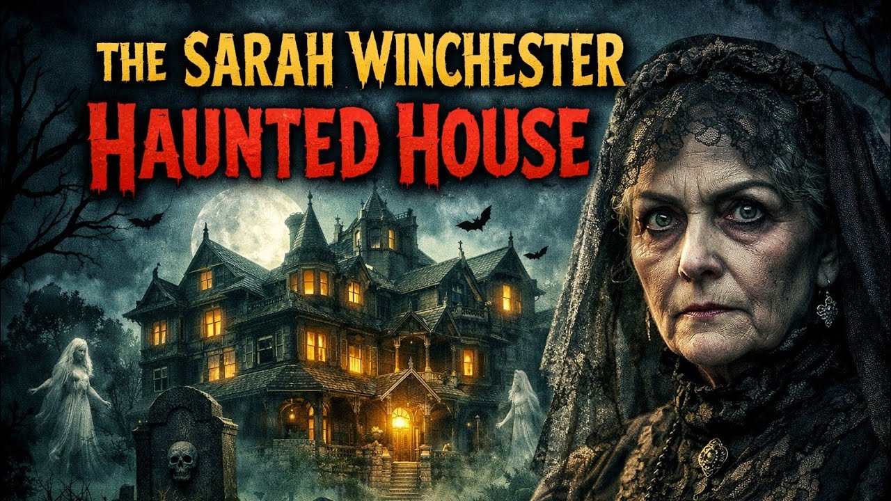 The Sarah Winchester Haunted House | The Most Cursed Mansion in History 😱