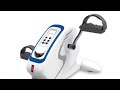 Mini exercise bike for leg and arm
