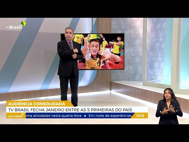 DF l TV Brasil fecha janeiro entre as cinco primeiras do país