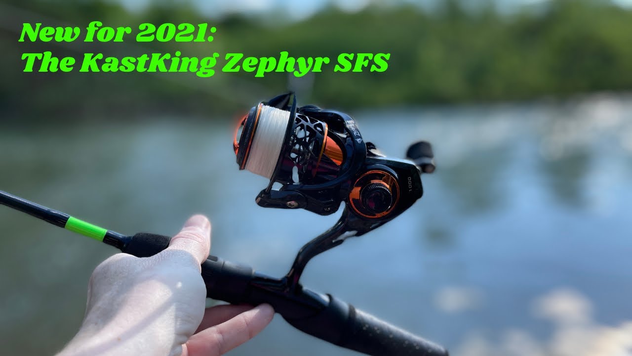 NEW 2021 KastKing Zephryr SFS Ultralight Finesse Spinning Reel  Unboxing/Table Top Review 