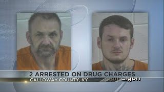 Calloway County men taken into custody over drug charges