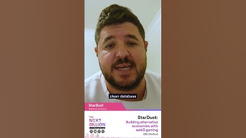 Extracting data on blockchain - StarDust Economy - The Next Billion #28 #shorts