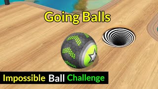 Can This Ball Escape the Impossible Spiral Hole? | Going Balls Gameplay screenshot 3