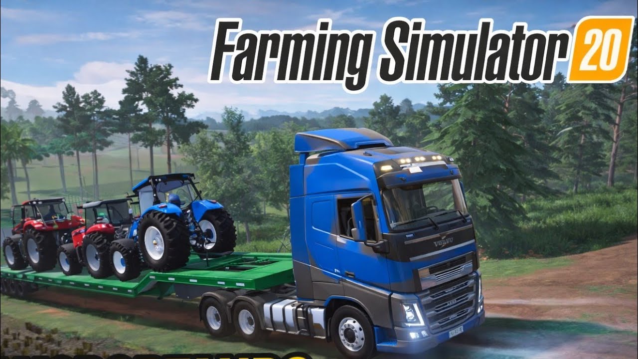 TRANSPORTE PESADO COM VOLVO - Farming Simulator 20