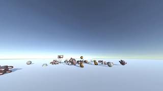 Sound Simulation - FallingScene (Multipe Types of Objects)