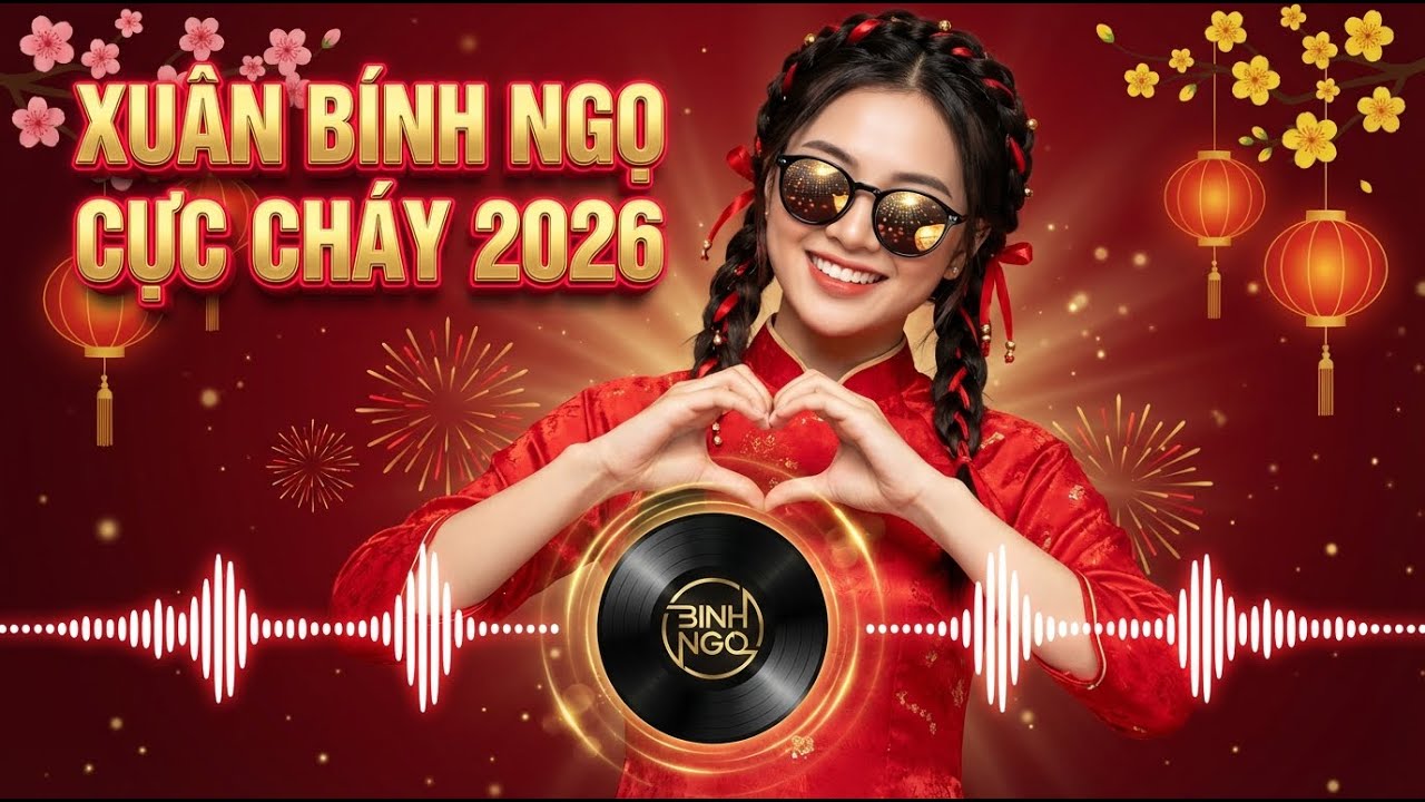 Disco 80s Nhạc Tết 2026 🏮 Liên Khúc Xuân Bính Ngọ Remix Bass Dập Tung Nóc