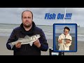 Surfcasting  boulogne sur mer des jolis bars et anguilles fish on 