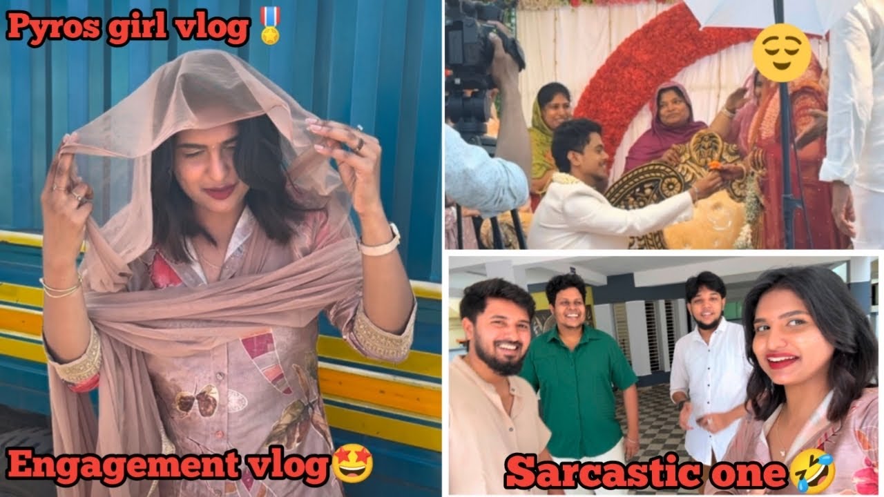 Engagement vlog😻| sarcasm filled😹| pyro’s girl🫶🏻