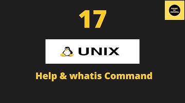 Help Command in Unix - whatis Command in Unix - Unix Basics Tutorial - Part 17