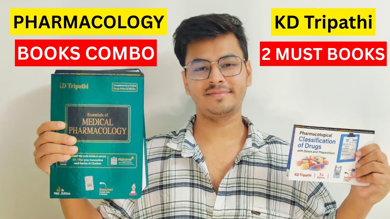 Pharmacology Combo by KD Tripathi | Medical Pharmacology & Classification of Drugs | Full Review