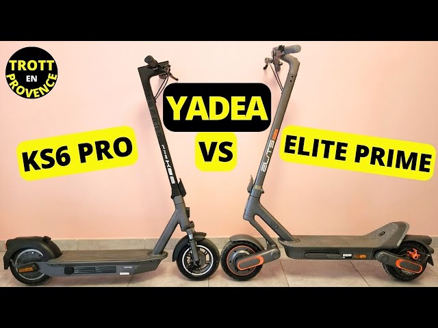 Test de la Yadea KS6 Pro, une petite trottinette électrique