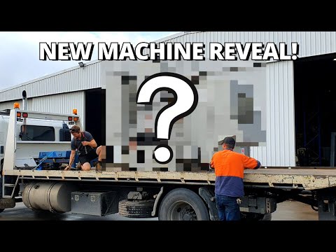 Finally REVEALING Our New to us Machine | Workshop Machinery