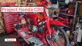 Honda C90 restoration project part 2: More problems!