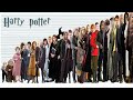 Harry Potter Cast Height Comparison | Original Height Of Cast Members With Character Name