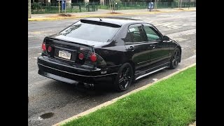 2002 IS300 Full Custom Exhaust Sound (Straight Pipe)