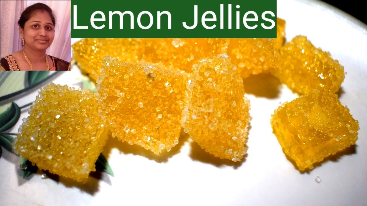 Lemon Jellies Recipe Healthy Home Made Jellies YouTube