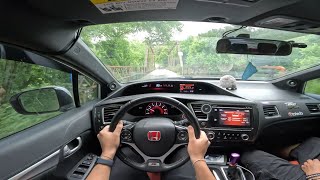 CAN A CIVIC GO OFF ROADING?? | 9TH GEN SI | POV DRIVE