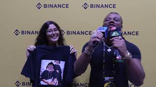 Professor Crypto Interviews Soo Of Shark Cat Solana At Binance Blockchain Week 2024