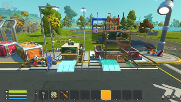 Scrap Mechanic Modded | Fant Mod - Challange | Automated Red Woc Factory - Winner Arageus!