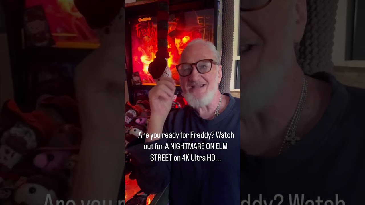 Robert Englund talks about the ELM STREET 4k UHD. 
