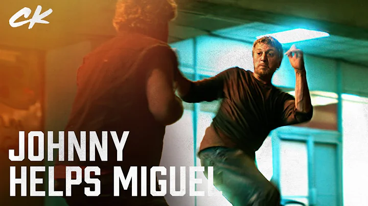 Johnny Defends Miguel from Bullies | Cobra Kai (William Zabka, Xolo Maridueña)