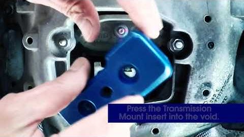 Transmission Mount Insert Performance for Audi B8, A4, S4, A4, S5, Q5, RS5