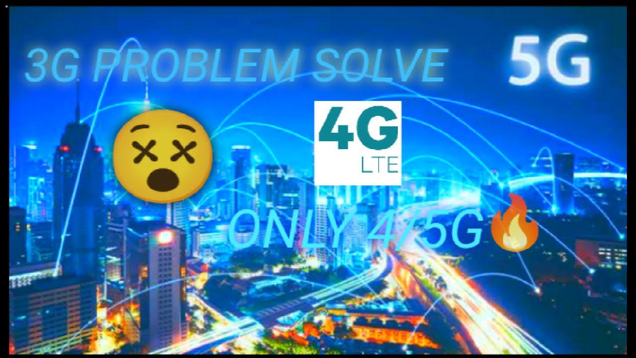 3G Network Problem Solve 1 minutes from all sim - YouTube
