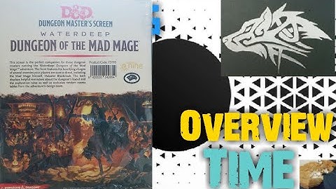 🐉 Overview of Waterdeep Dungeon of the mad mage Dungeon master