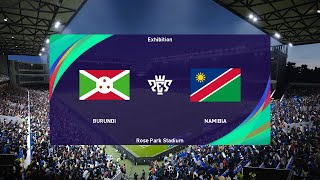 Burundi vs Namibia (20/06/2023) Africa Cup of Nations PES 2021 Resimi