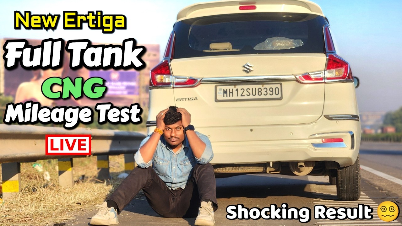 New Ertiga CNG Mileage Test, Full Tank Mein Kitna KM Chalegi?| Shocking Result 😵‍💫, Ks AutoWorld