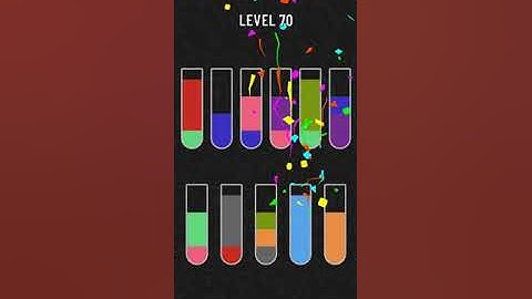 Water Sort Puzzle level 70