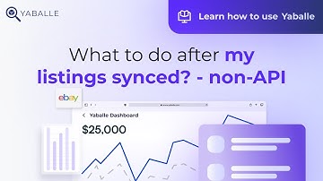 What to do after my listings synced? - non-API (MIP)