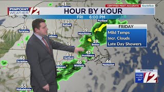 WPRI 12 Weather Forecast 1/7/26: Bright, Nice Thursday; Some Rain to End the Week