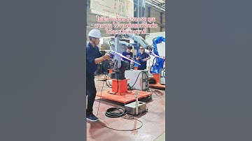 No #programming required, you can operate the #spraying #robot in three minutes#automatic #factory