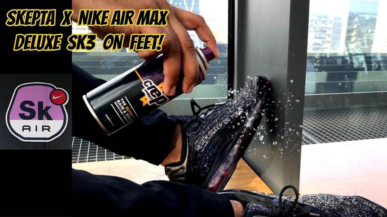 air max deluxe skepta on feet