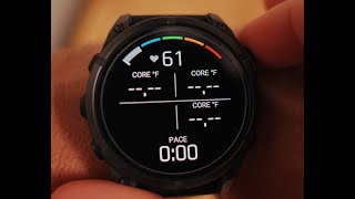Garmin Fenix 8: Connect Core Temperature Sensor in a minute! (Episode 2)
