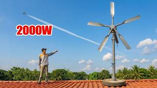 I Made Endless FREE Electricity at Home Using PVC Pipes and an Old Motor!