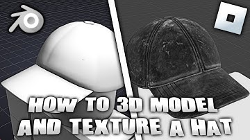 how to 3d model and texture a hat in blender | roblox ugc tutorial
