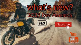 2023 Harley-Davidson Pan America with a few changes