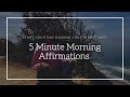 Start Your Day Raising your Vibrations!! // Morning Affirmations For You