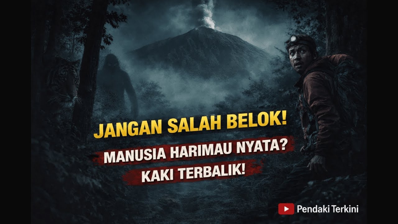 MISTERI GUNUNG KERINCI: Benarkah Manusia Harimau & Orang Pendek Itu Nyata?