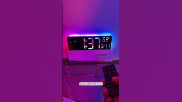 I absolutely LOVE this 16.5in Large Digital Wall Clock