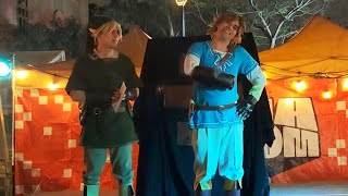 Si fueras gay, estaría ok... Link The Legend of Zelda cosplay en la Feria Random 2025