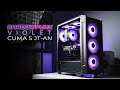 Rakitan PC Hitam Shadowpunk Violet 5 juta-an, Feat. NYK Nemesis CORA FC3