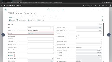 Business Central short: Add new actions (Show more/Show less) to show and hide subgroups on the page