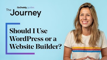 Should I Use WordPress or a Website Builder to Create My Website? | The Journey