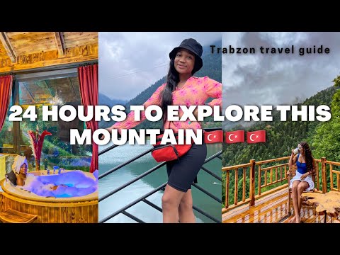 24 HOURS IN TRABZON TURKEY 🇹🇷 LIVA BUNGALOV IN RIZE REVIEW
