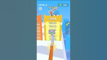 Gun Run 3D | Level 2 | 3D gameplay✅- Android IOS games #3dgames #3d #shortsgame #shorts