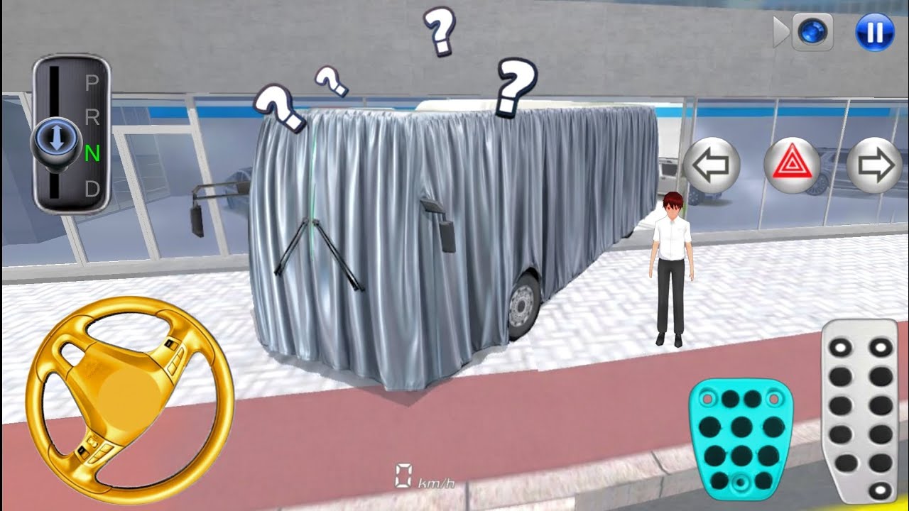 Mystery Bus Hidden Under a Curtain! | 3D Driving Class Gameplay 2026 | Car Games | GaMiNg WiTh ArYaN